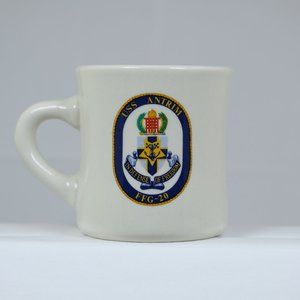 Vintage Coffee Mug, U.S. Navy USS Antrim (FFG-20)